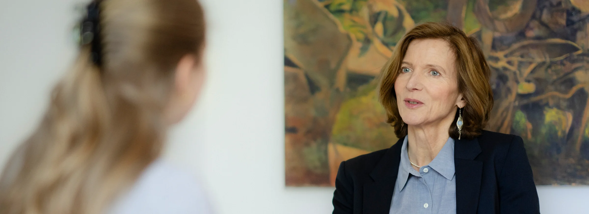 Victoria von Meding, Coach aus Hamburg, bei einem Coaching